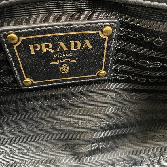 Prada Bauletto Nero Soft Calf Leather - Picture 11 of 13
